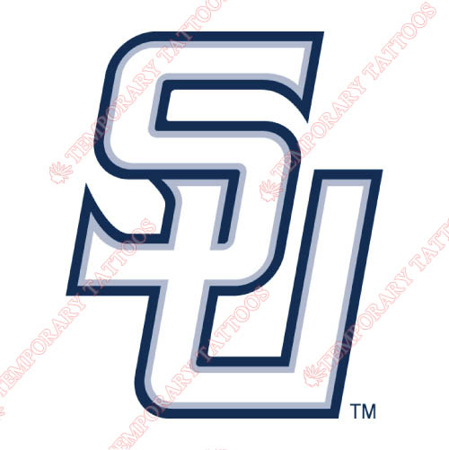 Samford Bulldogs Customize Temporary Tattoos Stickers NO.6091